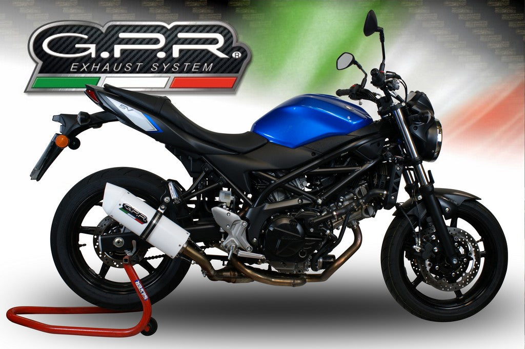 GPR Suzuki SV650 (2016 – ) Slip-on Exhaust "Albus Evo 4" (EU homologated)