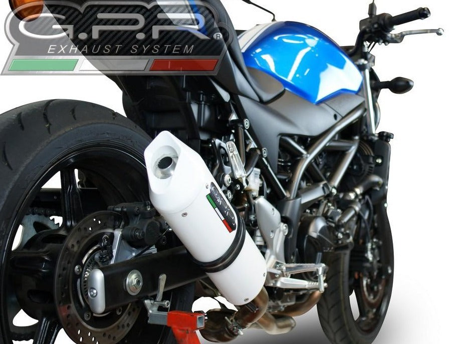 GPR Suzuki SV650 (2016 – ) Slip-on Exhaust "Albus Evo 4" (EU homologated)