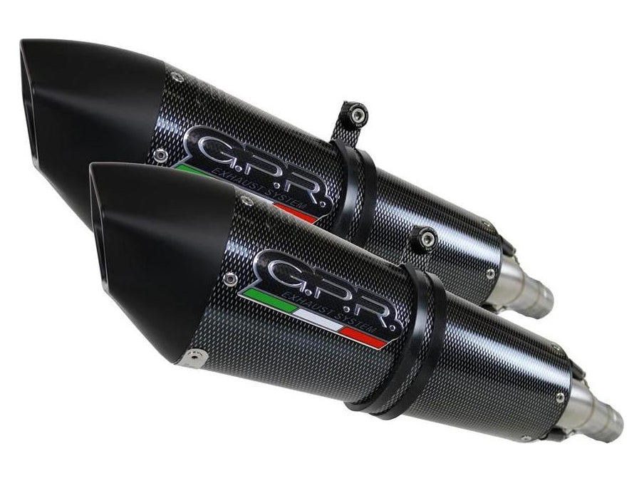 GPR Ducati Monster 696 Dual Slip-on Exhaust "GPE Anniversary Poppy" (EU homologated)