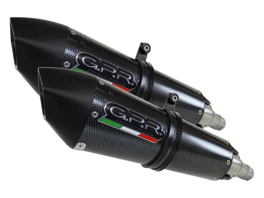 GPR Ducati Monster 796 Dual Slip-on Exhaust "GPE Anniversary Poppy" (EU homologated)