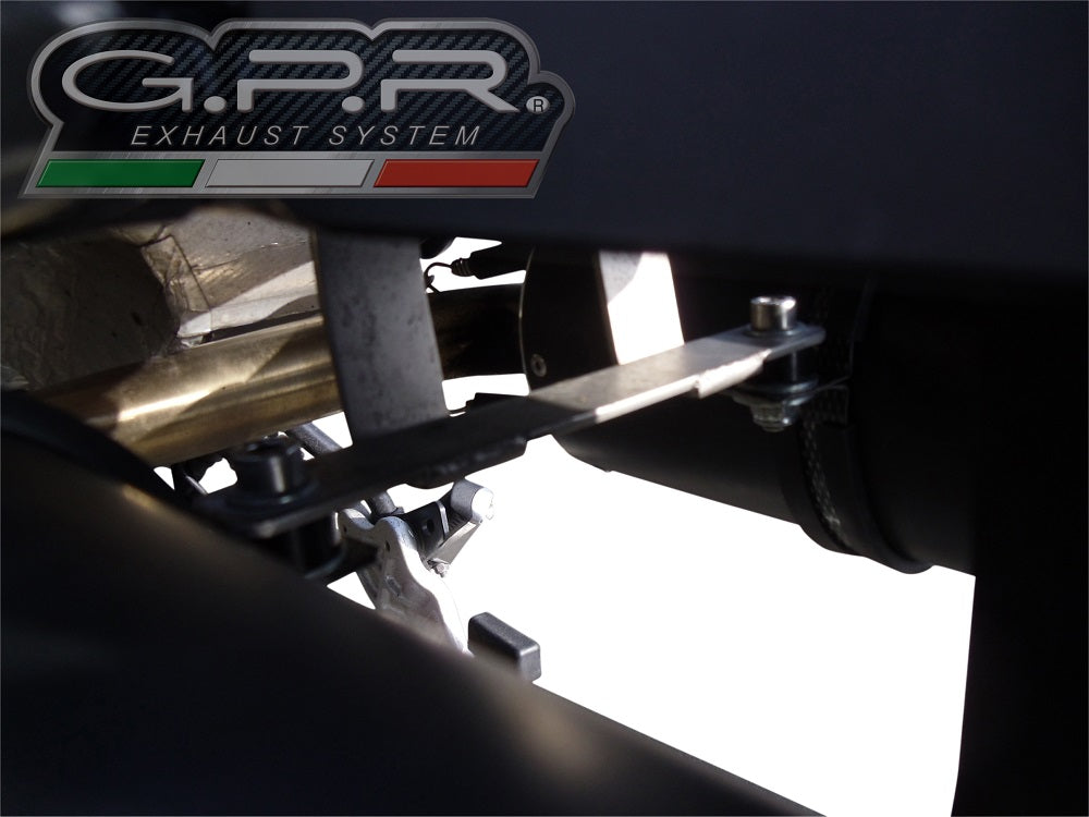 GPR Yamaha XT660Z Ténéré Dual Slip-on Exhaust "GPE Anniversary Poppy" (EU homologated)