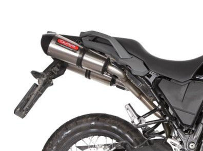 GPR Yamaha XT660Z Ténéré Dual Slip-on Exhaust "GPE Anniversary Titanium" (EU homologated)