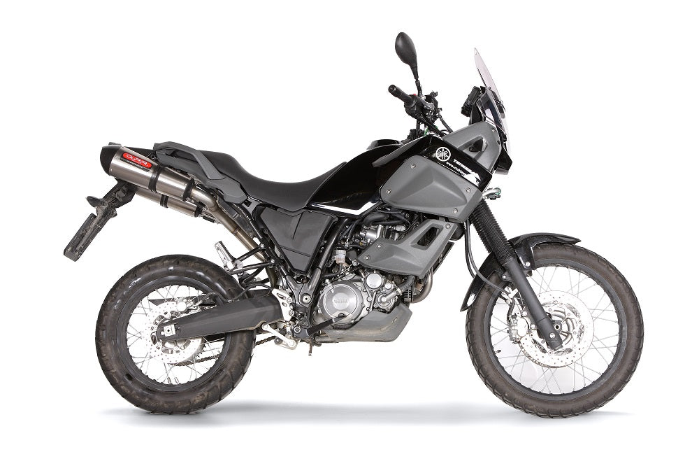 GPR Yamaha XT660Z Ténéré Dual Slip-on Exhaust "GPE Anniversary Titanium" (EU homologated)