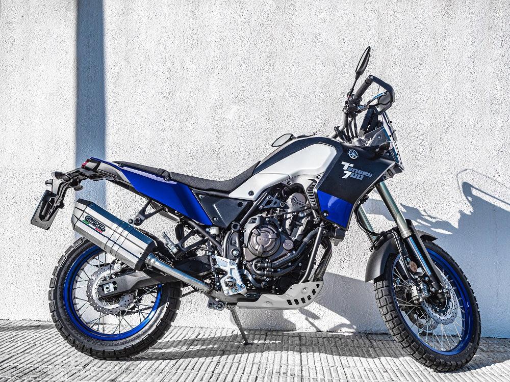 GPR Yamaha Ténéré 700 Slip-on Exhaust "Sonic Titanium" (EU homologated)