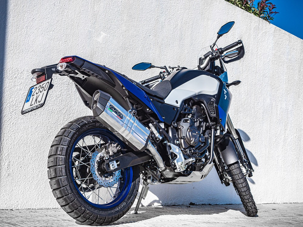 GPR Yamaha Ténéré 700 Slip-on Exhaust "Sonic Titanium" (EU homologated)