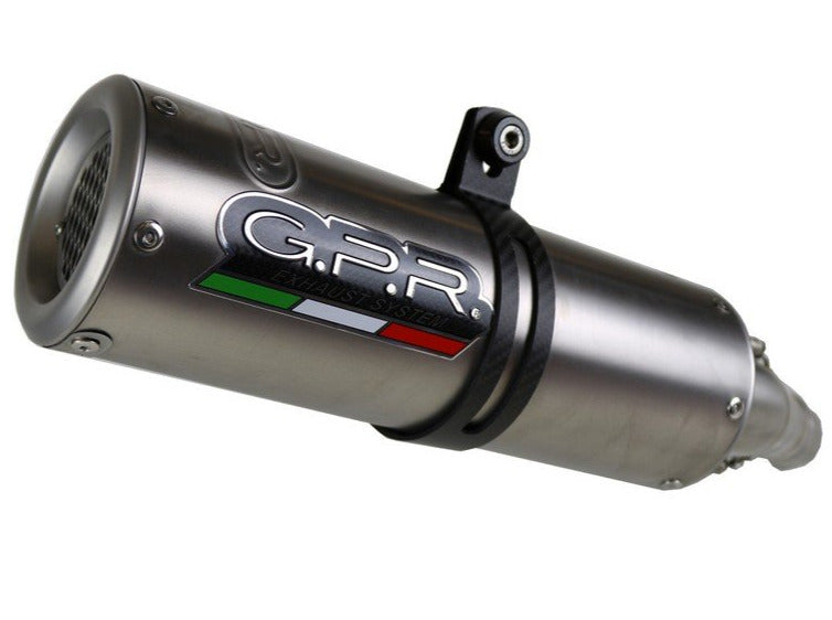 GPR Honda CB500F (17/18) Slip-on Exhaust "M3 Titanium Natural" (EU homologated)