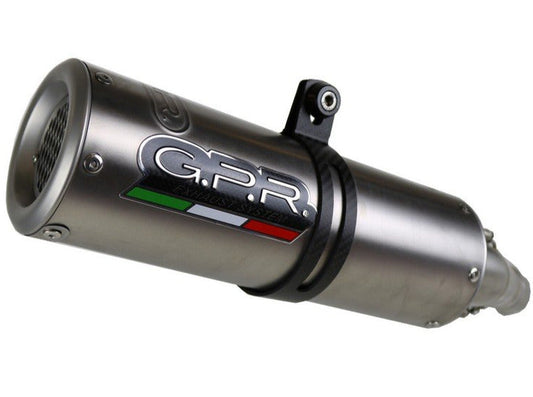 GPR Honda CBR500R (16/18) Slip-on Exhaust "M3 Titanium Natural" (EU homologated)