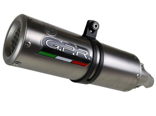 GPR Honda CBR600F Slip-on Exhaust "M3 Titanium Natural" (EU homologated)