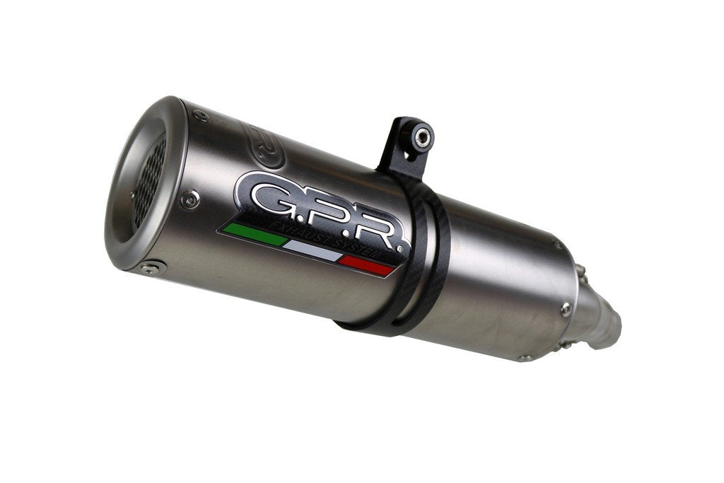 GPR Honda CB500F (2019 – ) Slip-on Exhaust "M3 Titanium Natural" (EU homologated)