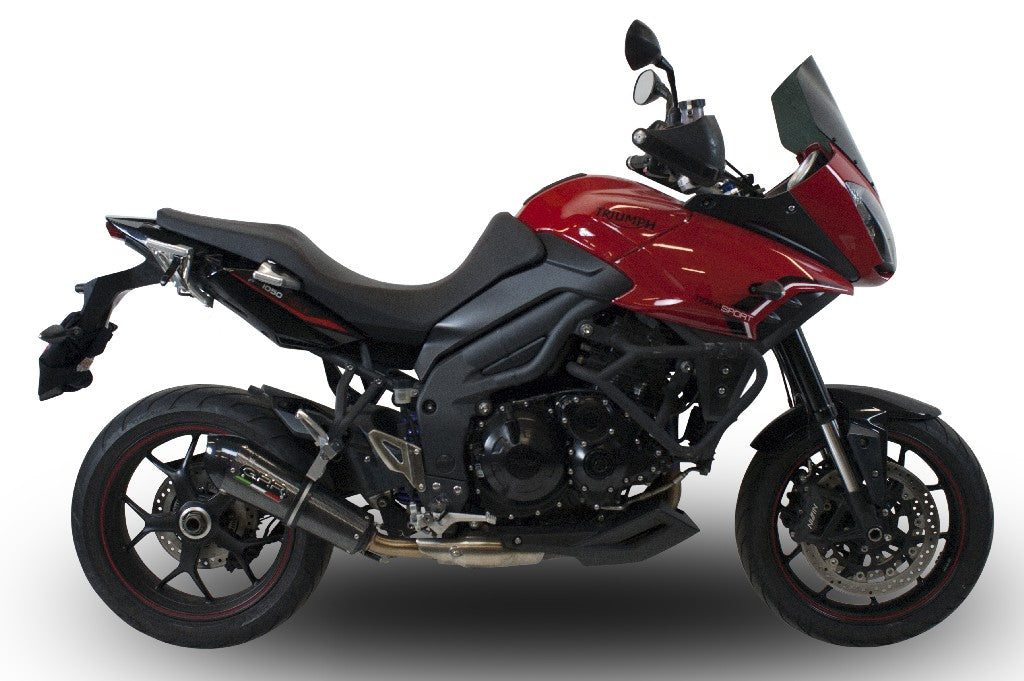 GPR Triumph Tiger 1050 Sport (13/16) Slip-on Exhaust "GPE Anniversary Poppy" (EU homologated)