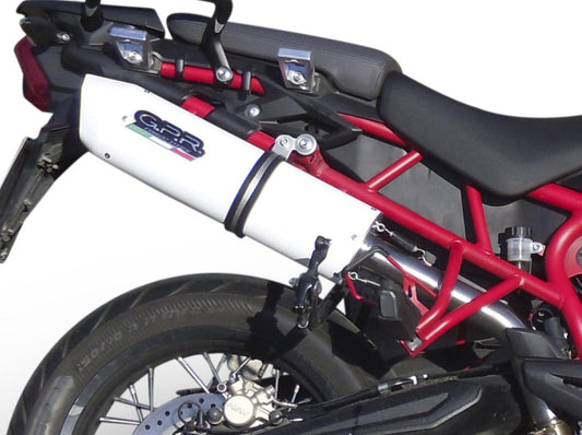 GPR Triumph Tiger 800 (2018 – ) Slip-on Exhaust "Albus Evo 4" (EU homologated)