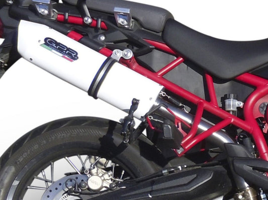 GPR Triumph Tiger 800 (10/17) Slip-on Exhaust "Albus Ceramic" (EU homologated)