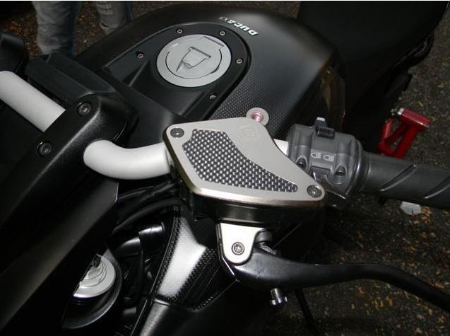 TLS05 - DUCABIKE Ducati Diavel / XDiavel Front Fluid Tanks caps