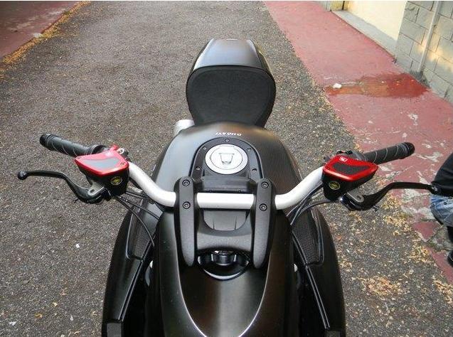 TLS05 - DUCABIKE Ducati Diavel / XDiavel Front Fluid Tanks caps