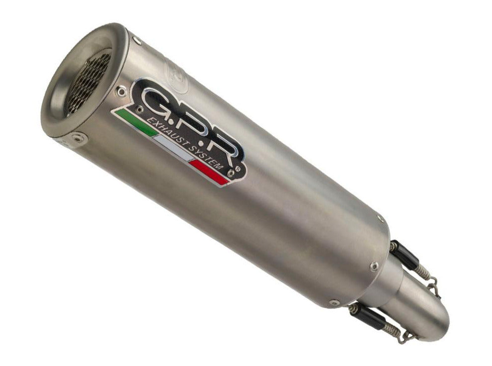 GPR Suzuki GSX-S1000F Full Exhaust System "M3 Titanium Natural" (EU homologated)