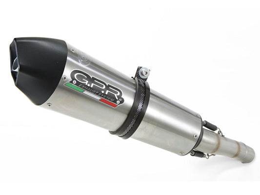 GPR Triumph Speed Triple 1050 (11/15) 3 to 1 Slip-on Exhaust "GPE Anniversary Titanium" (EU homologated)