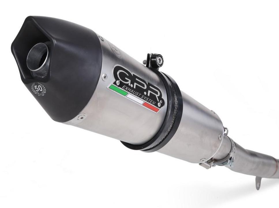 GPR Triumph Speed Triple 1050 (11/15) 3 to 1 Slip-on Exhaust "GPE Anniversary Titanium" (EU homologated)