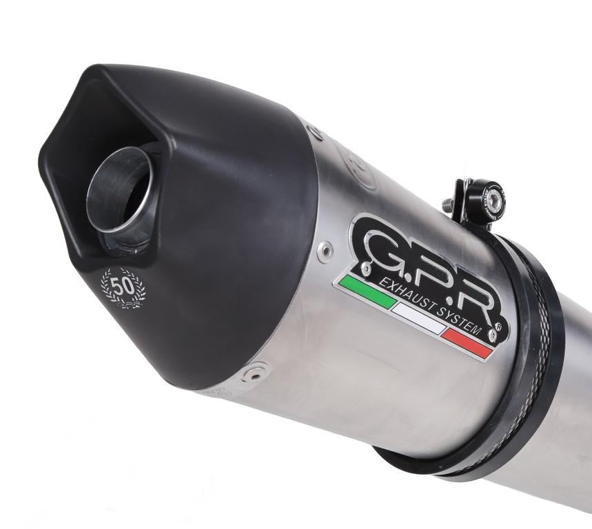 GPR Triumph Speed Triple 1050 (11/15) 3 to 1 Slip-on Exhaust "GPE Anniversary Titanium" (EU homologated)