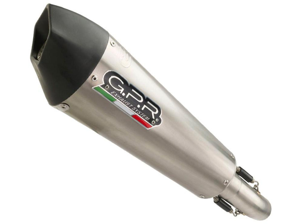 GPR Triumph Speed Triple 1050 (11/15) 3 to 1 Slip-on Exhaust "GPE Anniversary Titanium" (EU homologated)