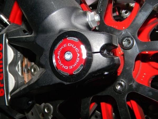 TRD02 - DUCABIKE Ducati Wheel Cap (right; bi-color)