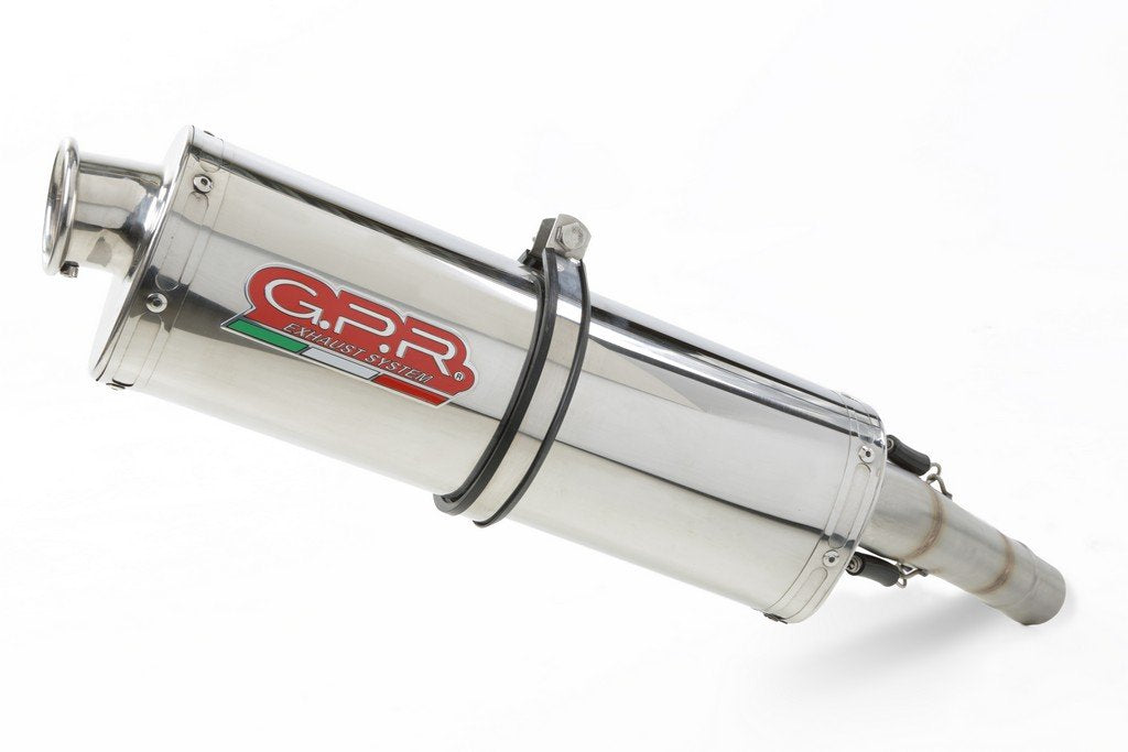 GPR Kawasaki KLZ 1000 Versys (17/19) Slip-on Exhaust "Trioval" (EU homologated)