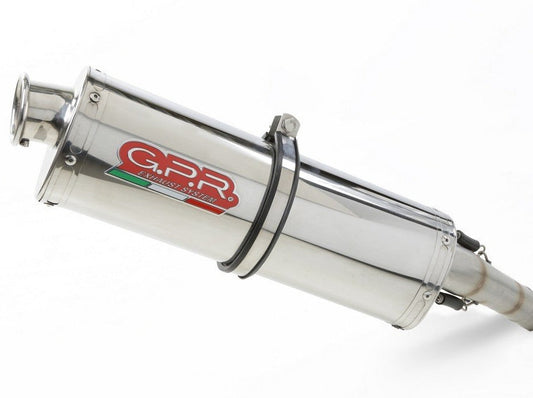 GPR Kawasaki Z750/R (07/14) Slip-on Exhaust "Trioval" (EU homologated)