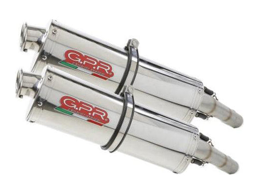 GPR Ducati Monster 900 Dual Slip-on Exhaust "Trioval" (EU homologated)