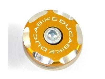 TRS02 - DUCABIKE Ducati Front Wheel Cap (left; bi-color)