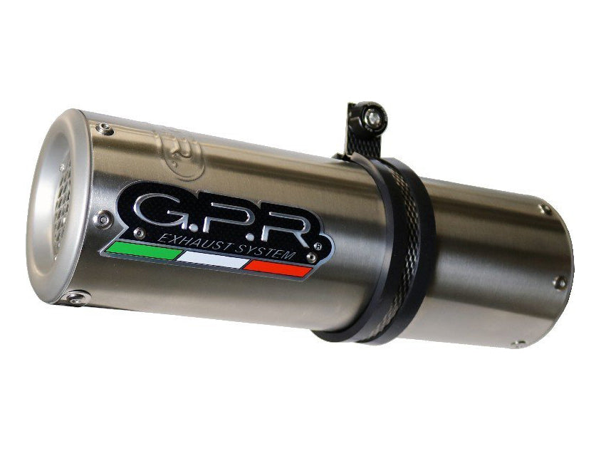 GPR Ducati Monster 1200 Slip-on Exhaust "M3 Inox" (EU homologated)