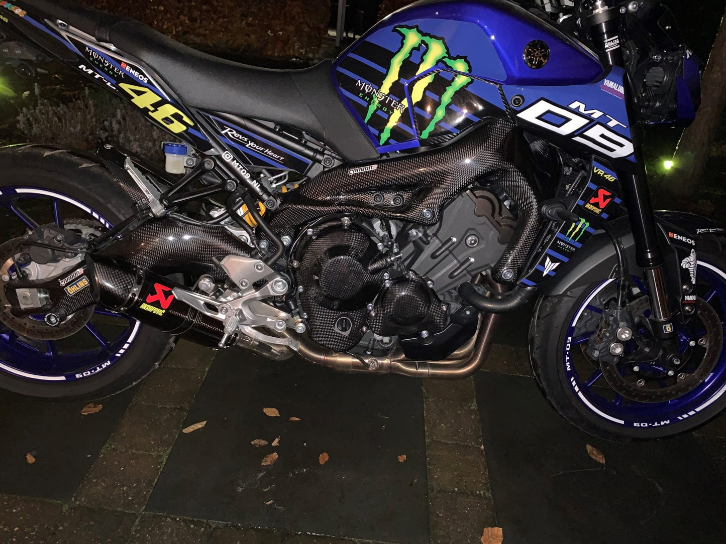 CARBON2RACE Yamaha MT-09 (14/20) Carbon Pick Up Cover