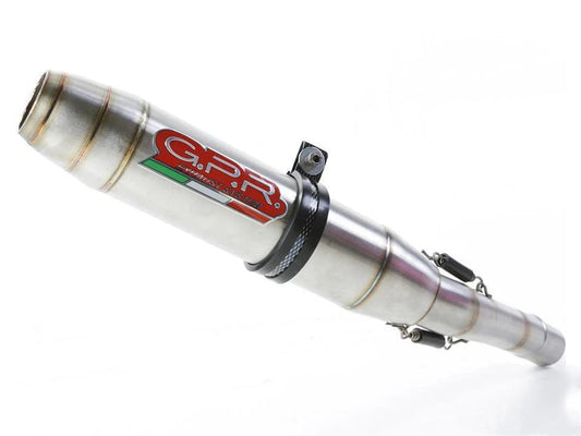 GPR Ducati Hypermotard 821 Slip-on Exhaust "Deeptone Inox"