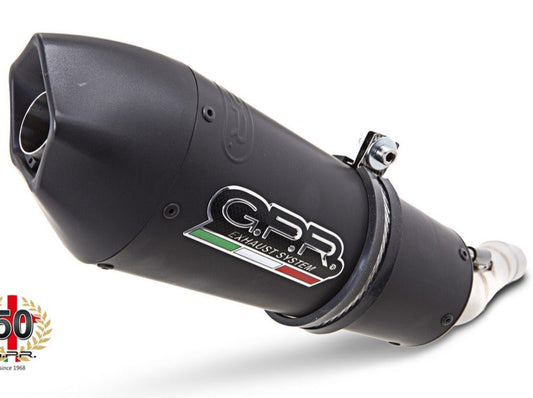 GPR BMW F800R (17/19) Slip-on Exhaust "GP Evo 4 Black Titanium" (EU homologated)