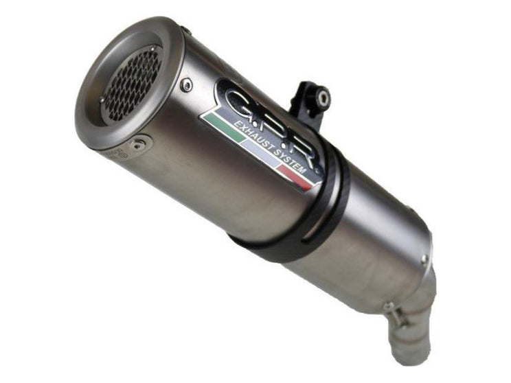 GPR Ducati Hypermotard 821 Slip-on Exhaust "M3 Titanium Natural" (EU homologated)