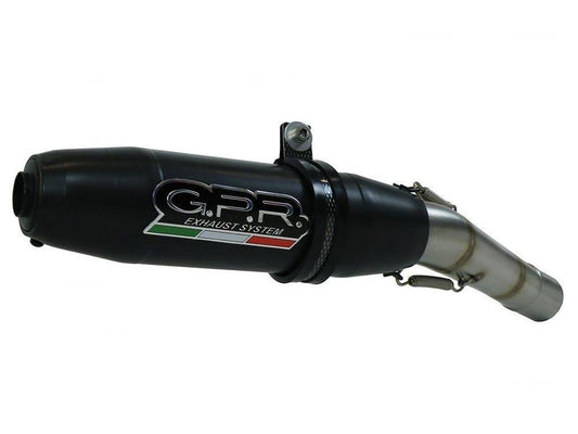 GPR Honda CBR1000RR (08/11) Slip-on Exhaust "Deeptone Nero" (racing)