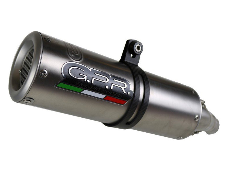 GPR Ducati Monster 796 Dual Slip-on Exhaust "M3 Titanium Natural" (EU homologated)