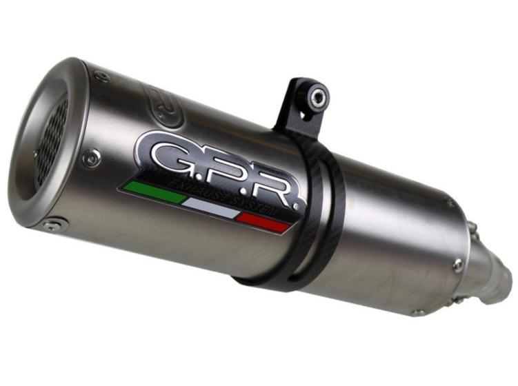 GPR Ducati Superbike 749 Dual Slip-on Exhaust "M3 Titanium Natural" (EU homologated)