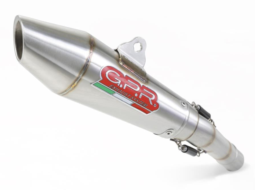 GPR Kawasaki Z650 Full Exhaust System "Vintacone" (EU homologated)