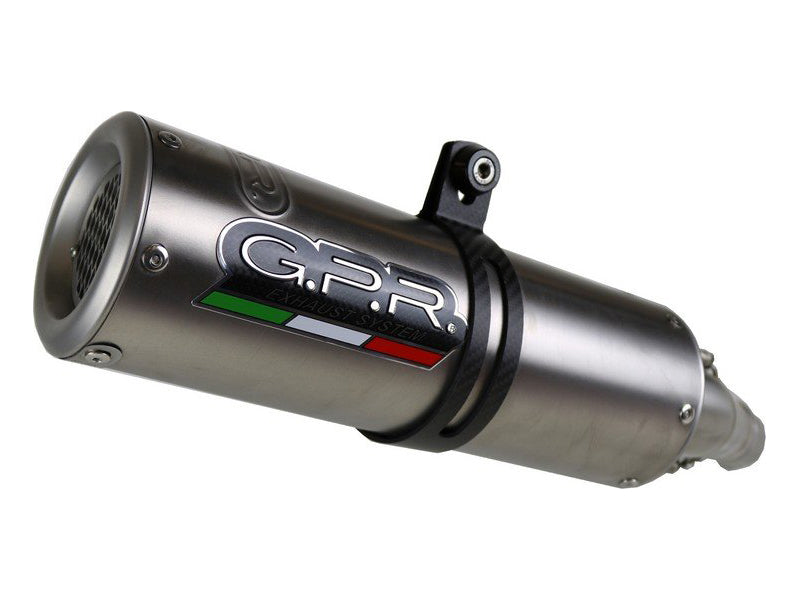 GPR Ducati Hypermotard 939 Slip-on Exhaust "M3 Titanium Natural" (EU homologated)