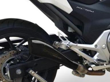 HP CORSE Honda NC700 / NC750 Slip-on Exhaust "Hydroform Black" (racing only) – Accessories in MotoDeal – Motorcycle Accessories and Parts Online Shop