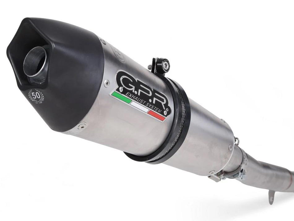 GPR Ducati Monster 1200 (14/16) Slip-on Exhaust "GPE Anniversary Titanium" (EU homologated)