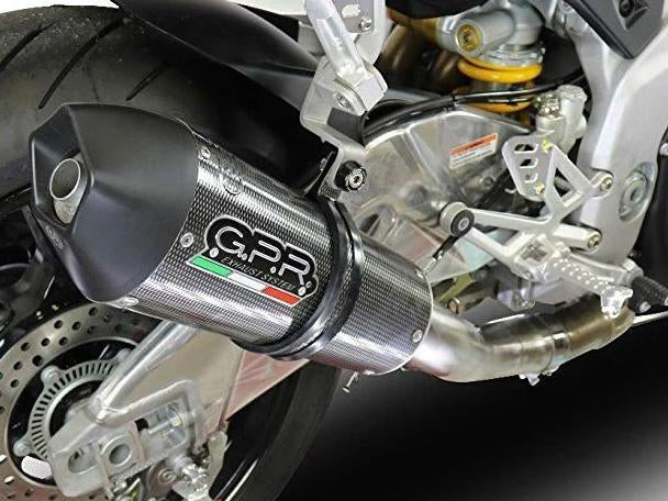 GPR Aprilia Tuono V4 1100 (15/16) Slip-on Exhaust "GPE Anniversary Poppy"