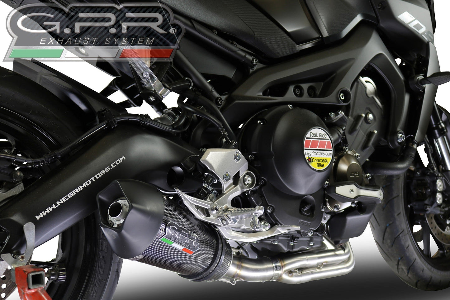 GPR Yamaha MT-09 (17/20) Full Exhaust System "GP Evo 4 Poppy" (EU homologated)