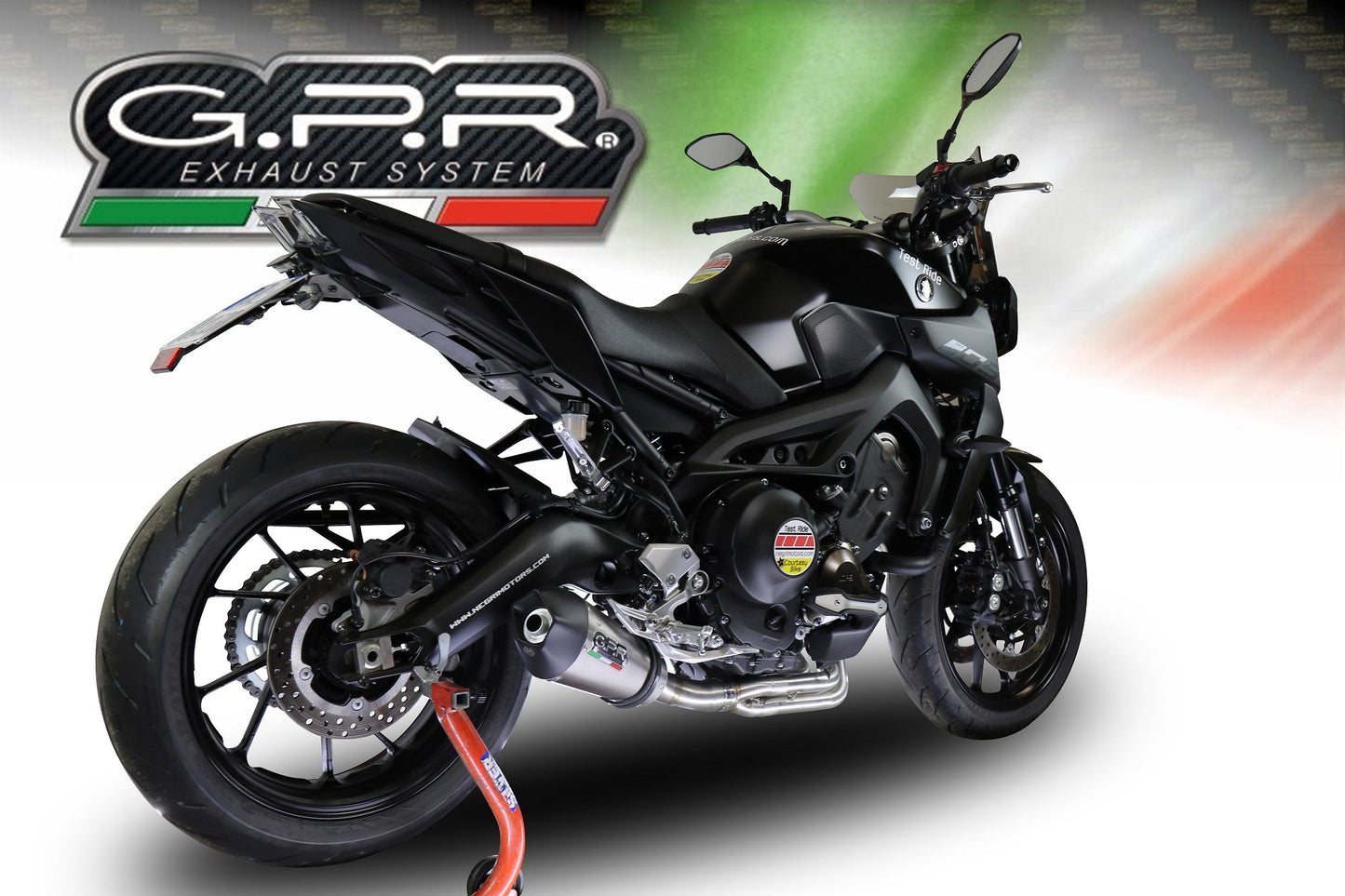 GPR Yamaha MT-09 (17/20) Full Exhaust System "GP Evo 4 Titanium" (EU homologated)