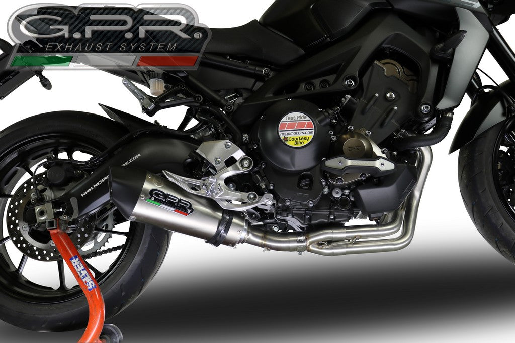 GPR Yamaha MT-09 (17/20) Full Exhaust System "GP Evo 4 Titanium" (EU homologated)