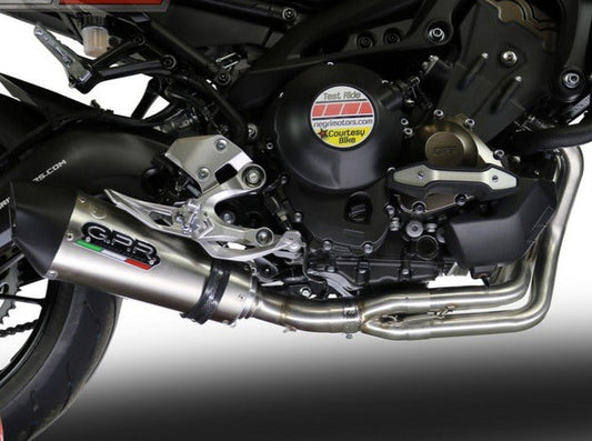 GPR Yamaha MT-09 (17/20) Full Exhaust System "GP Evo 4 Titanium" (EU homologated)