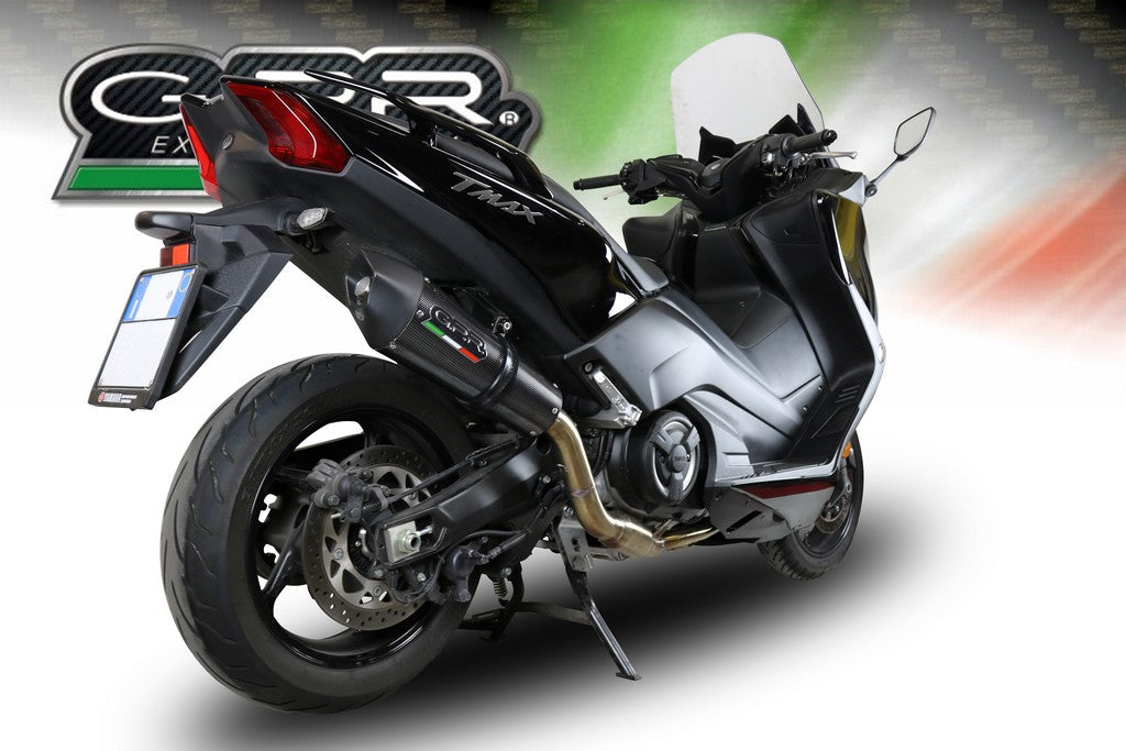 GPR Yamaha T-MAX 530 (12/19) Full Exhaust System "GPE Anniversary Poppy" (EU homologated)