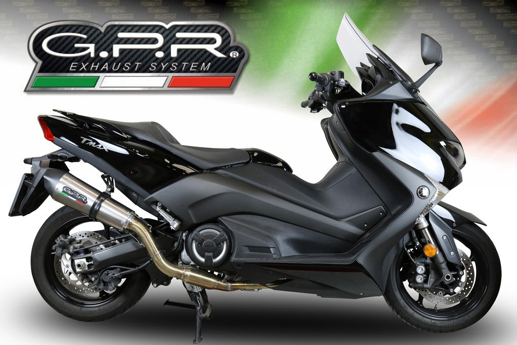 GPR Yamaha T-MAX 530 (12/19) Full Exhaust System "GPE Anniversary Titanium" (EU homologated)