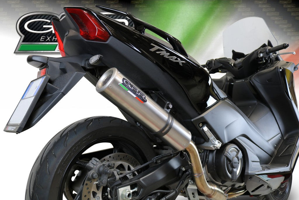 GPR Yamaha T-MAX 530 (12/19) Full Exhaust System "M3 Titanium Natural" (EU homologated)