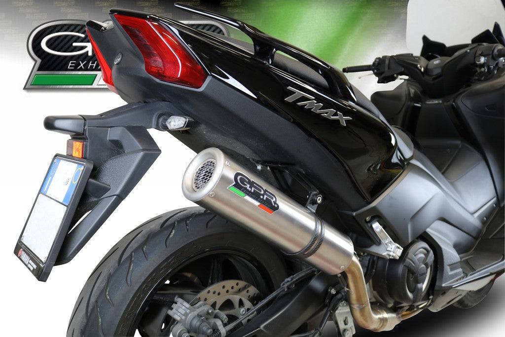 GPR Yamaha T-MAX 530 (12/19) Full Exhaust System "M3 Titanium Natural" (EU homologated)