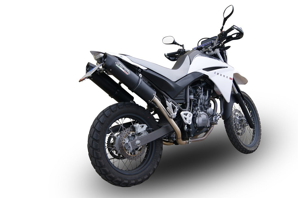 GPR Yamaha XT660R/XT660X Dual Slip-on Exhaust "Furore Nero" (EU homologated)